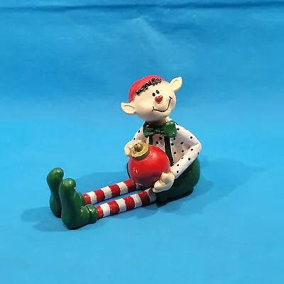 Vintage Christmas Figure Elf Resin Decor • $6.68