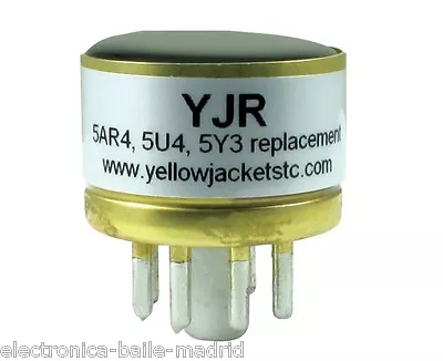 Yellow Jackets YJR Solid State Replacement For 5Y3 5U4 5AR4 GZ34 Tube Rectifier • $28.78