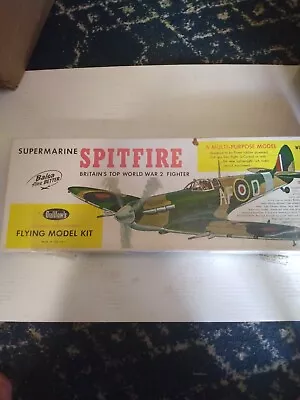 Vintage 1960s Guillows Supermarine Spitfire Model Kit #403  New Open Box • $55