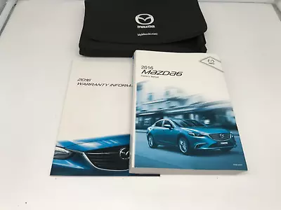 2016 Mazda 6 Owners Manual Set With Case OEM OM02093 • $32.49