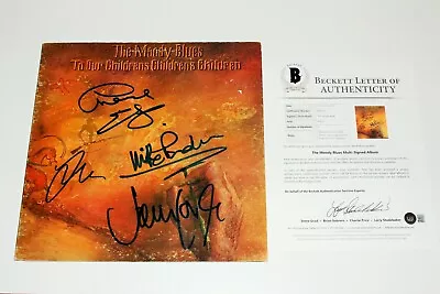 The Moody Blues Band Signed To Our Children's Children Vinyl Album Beckett Coa • $849.99