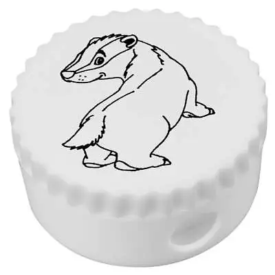 'Baby Badger' Compact Pencil Sharpener (PS00006765) • £3.99