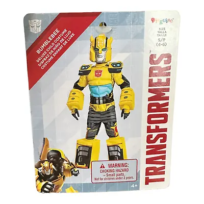 $39.87 • Buy Disguise Transformers Bumblebee Child Halloween Costume 2022 Size Large 10-12