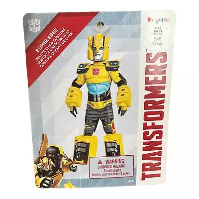 $39.87 • Buy Disguise Transformers Bumblebee Child Halloween Costume 2022 Size Large 10-12