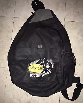 Vibram Disc Golf Bag Birdie Bash Zip Strap Cross Body Adjustable VERY RARE! • $29.95