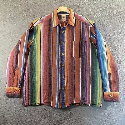 The Territory Ahead Shirt Mens 2XL Serape Aztec Long Sleeve Button Up Western • $28.99