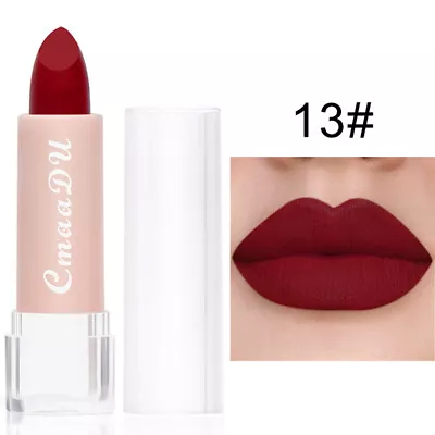 Long Lasting Velvet Matte Lip Color Waterproof Lipstick Pigment Makeup▽ • $2.29