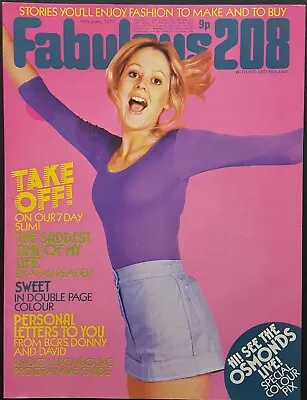 Fab 208 Magazine 14 June 1975 - Sweet Osmonds Bay City Rollers • £19.80
