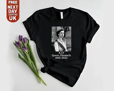 £9.99 • Buy England United Kingdom Queen Elizabeth T-Shirt Men Women Unisex RIP Queen Tops