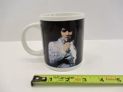 ELVIS PRESLEY Coffee Mug 2016 Official Signature Product By Megatoys EC • $4.97