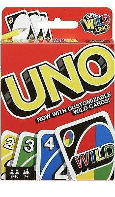 Original UNO Card Game 112cards Family Children Friends Party UK • £3.90