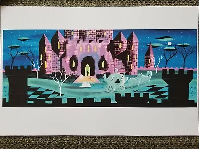 Mary Blair Cinderella Castle Coach Horses Concept Art Poster Print 11x17  • $29.99