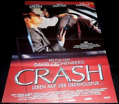 1996 Crash ORIGINAL German 1sh A1 POSTER David Cronenberg  J.G. Ballard  • £39.59