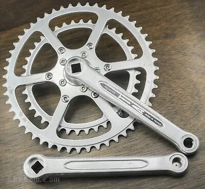 Vintage TA Cyclotourist Road Bike CRANKS 170mm 52t 40t Chainrings French Bicycle • $125