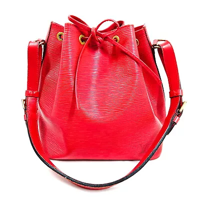 Louis Vuitton LV Shoulder Bag M44107 Petit Noe Red Epi 3241004 • $191.43