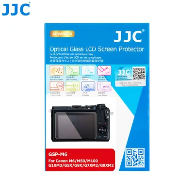 Tempered Glass LCD Screen Protector Fr Canon EOS M6 M100 M50 G5X G7X G9X Mark II • $13.19