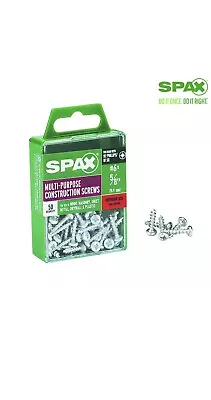 $7.99 • Buy SPAX Pan Head Multi-Purpose Screws #6x5/8” 50cnt