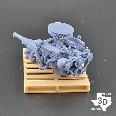 Dodge 440 RB Torker II Intake Model Engine Resin 3D Printed 1:24-1:8 Scale • $82.50