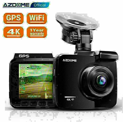 $79.99 • Buy AZDOME UHD Car DVR 4K Dash Cam Built-in WIFI GPS Video Recorder Camera G-sensor