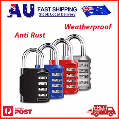 $6.54 • Buy Locks TSA Approved Combination Lock PadLock Locker Security Suitcase Luggage Bag