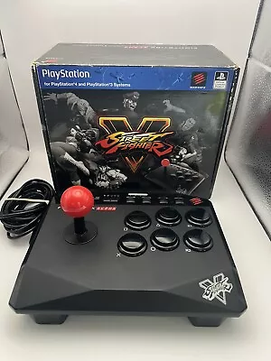 Mad Catz Street Fighter V Arcade Fight Stick Alpha PS3/PS4 In Box | Working • $80