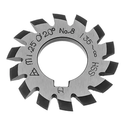 M1.5 No.8 20 Degree HSS Involute Gear Cutter Module Rack Milling Lathe Machine • $32.95