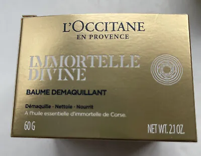 L'Occitane Immortelle Divine Cleansing Balm 60g New Formula RRP £39 • £19.99