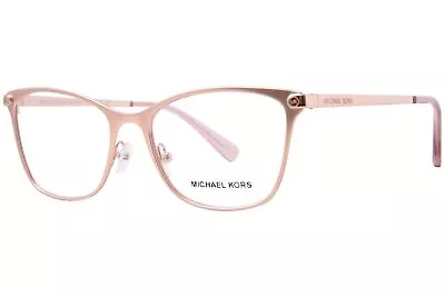 Michael Kors Toronto MK3050 1108 Eyeglasses Womens Satin Rose Gold Full Rim 53mm • $69.95