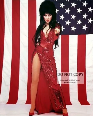 Elvira Mistress Of The Dark - 8x10 4th Of July Publicity Photo (dd986) • $8.87