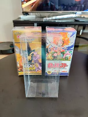$5.37 • Buy Pokemon Modern Japanese Booster Box Protector MJB-2 Rectangular-Plastic CP6 Tag