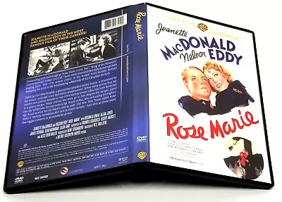 Rose Marie DVD 2012 Warner Archive Edition Like New • $9.99