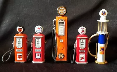 Five Vintage 1950s Gas Pumps Phillips 66 Mobilgas Texaco Gearbox Pumps • $20