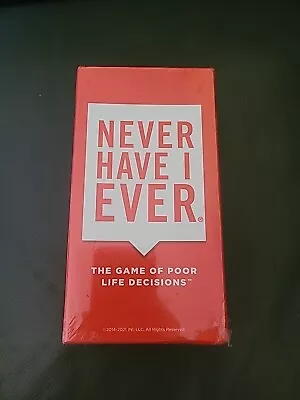 Never Have I Ever The Game Of Poor Life Decisions/SealedNew • $30.49