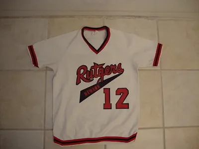 Vintage Rutgers Scarlet Knights Authentic Jersey S 34 - 36 • $42.02