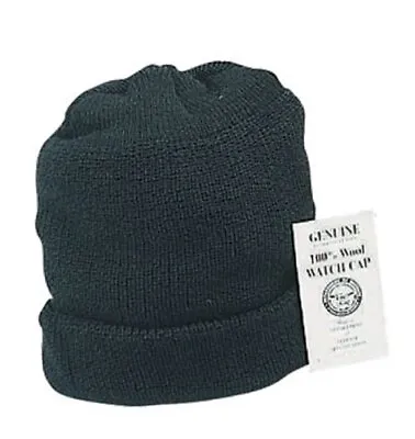 Rothco Black Wool Watch Cap - 8492 • $10.95