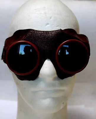 Vintage Rare Authentic USSR Army Military Protective Goggles In Metal Case #40 • $69.95