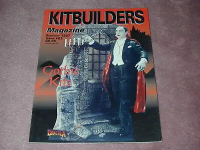 KITBUILDERS Magazine # 23 Gothic Kits Dracula Cover KIT BUILDERS • $5