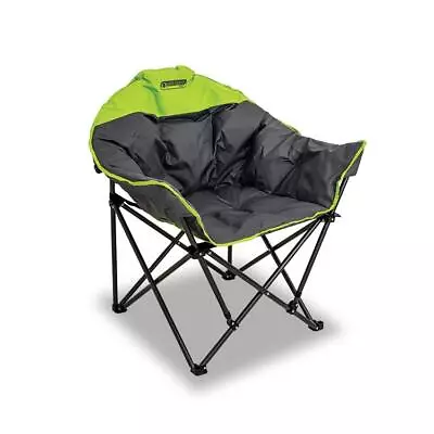 Quest Autograph Cleveland Large Moon Tub Folding Chair - Grey & Green • £69.99