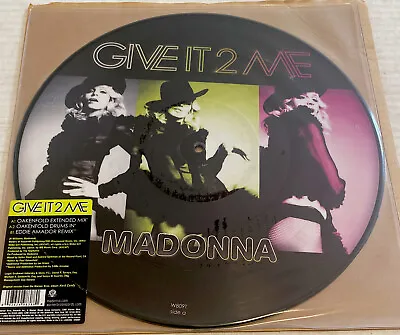 Madonna -Give It 2 Me - Picture Disc -12” Vinyl Brand NEW Paul Oakenfold • $45.49