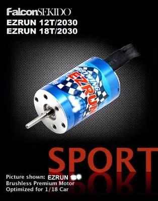 Hobbywing EZRUN 2030 Sensorless Brushless 12T 7800KV Motor 1/18 Car • $20.99