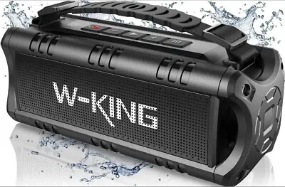 W-KING Bluetooth Speaker Portable & Waterproof With 24 Hour Battery D8 Mini. • £32