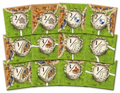 CARCASSONNE The Watchtower Mini Expansion Board Game (Die Wachtürme) • $47.50