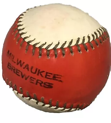 Vtg 1970's Milwaukee Brewers County Stadium Novelty Stand Baseball • $22.50