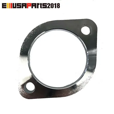3in / 76mm Universal Exhaust Catback Pipe Flange 2-Bolt Stainless Steel 3  Inch • $18.98