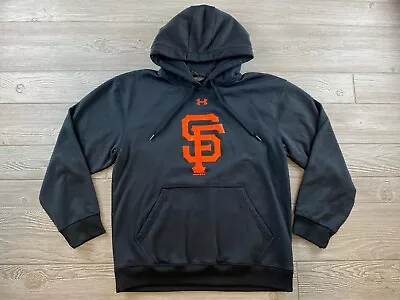 Under Armour San Francisco Giants Men’s Black/Orange Hoodie Sz Unknown • $6.49