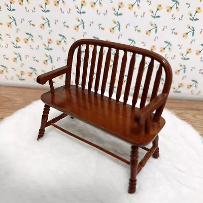 DollHouse 1:12 Scale Windsor Chairs Victoria Armchair Miniature Furniture Garden • $11.59