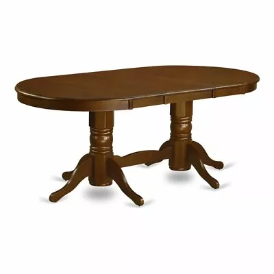 East West Furniture Vancouver Oval Traditional Wood Dining Table In Espresso • $595.03