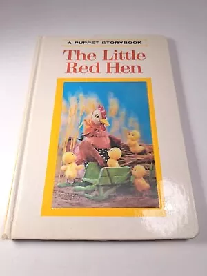 THE LITTLE RED HEN-A Puppet Storybook With 3D Cover -by Izawa & Hijikato 1968 • $9.99