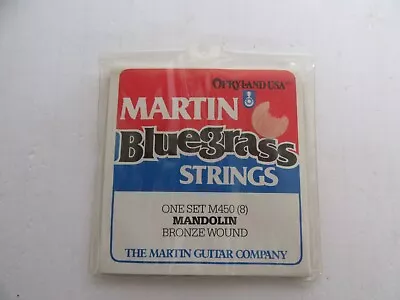 Martin Bluegrass Mandolin Strings 80/20 Bronze M450 (.011-.038) • $9.95