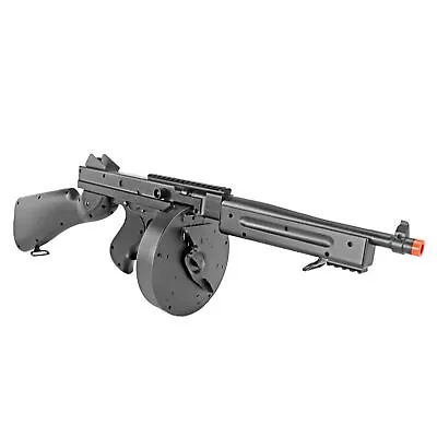 BBTac Airsoft Tommy Gun M1A1 Electric Rifle Full Auto Sub-Machine AEG Black • $69.99